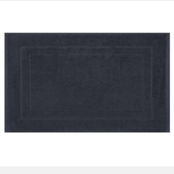 Tapis de bain pur coton Elea navy