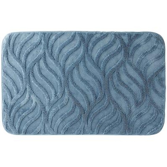 Tapis de bain reliéfé effet flamme -