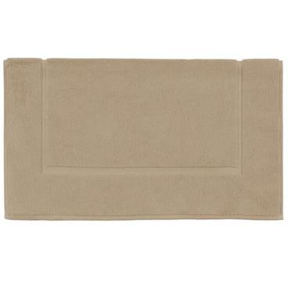 Tapis de bain uni en coton, AQUA