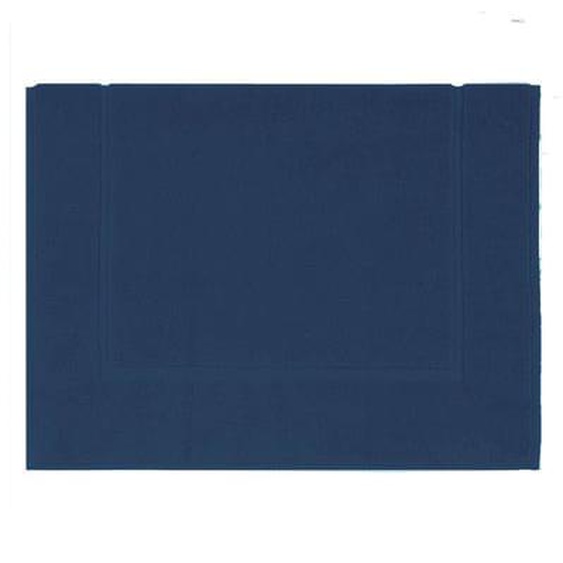 Tapis de bain unie en coton, AQUA