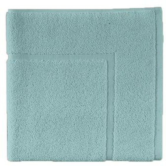 Tapis de bain unie en coton, AQUA