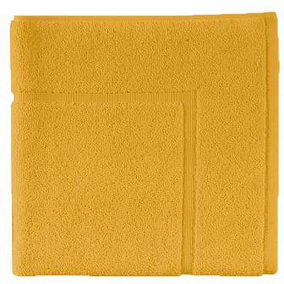Tapis de bain unie en coton, AQUA