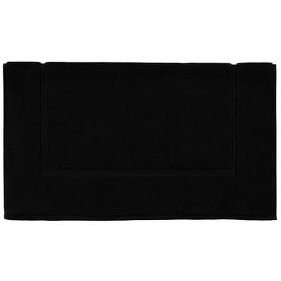 Tapis de bain unie en coton, AQUA