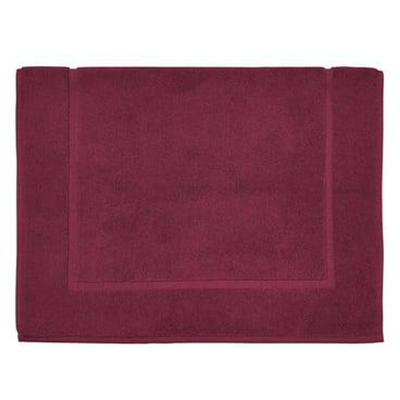 Tapis de bain unie en coton, AQUA