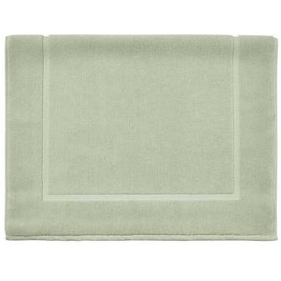 Tapis de bain unie en coton, AQUA