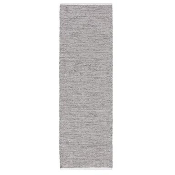 Tapis de couloir en coton tissé main Ron