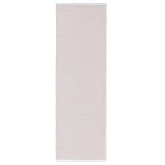 Tapis de couloir en coton tissé main Ron