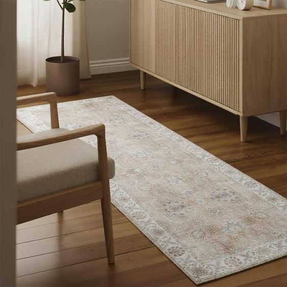 Tapis de couloir lavable - Domingo Oriental Beige