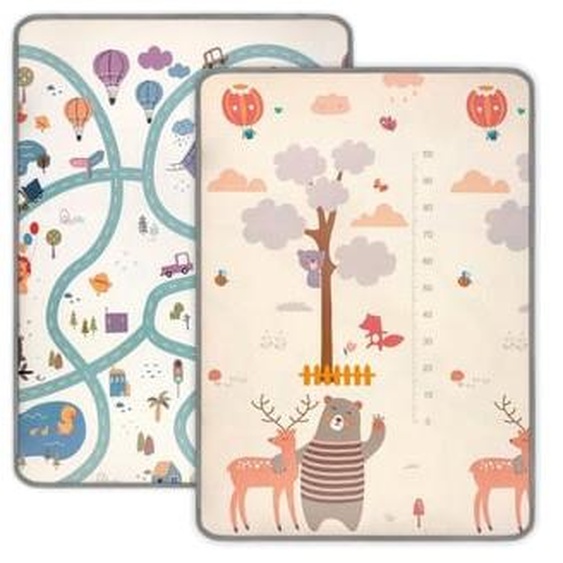 Tapis de jeu en mousse roulé Milly Mally Kinder Animaux