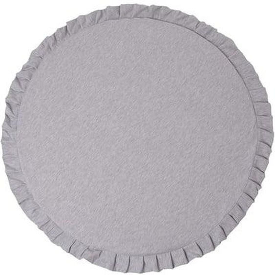 Tapis de jeu enfant, coton, 100 cm, chambre denfant, bébé gris