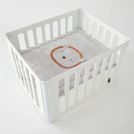 Tapis De Jeu Et De Parc En Veloudoux Gris