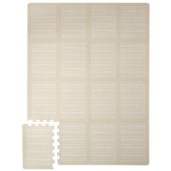 Tapis De Jeu Mousse À Assembler Hygge Beige