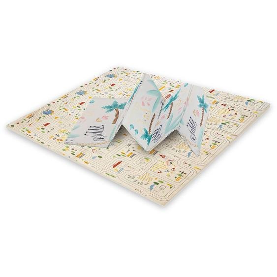 Tapis De Jeu Pliable Réversible Xxl Funmat Animaux - Ville