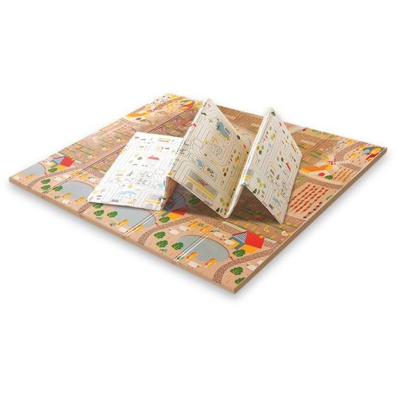 Tapis De Jeu Pliable Réversible Xxl Funmat Ferme - Ville