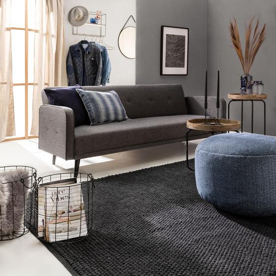 Tapis de laine Beads Anthracite 200x300 cm - Tapis nature