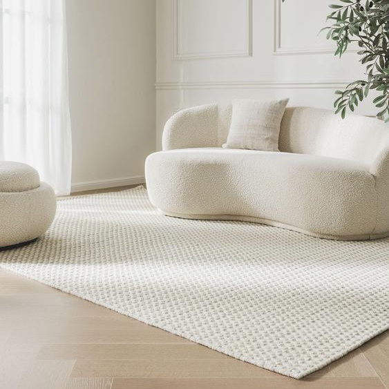 Tapis de laine Hector Beige 160x230 cm - Tapis nature