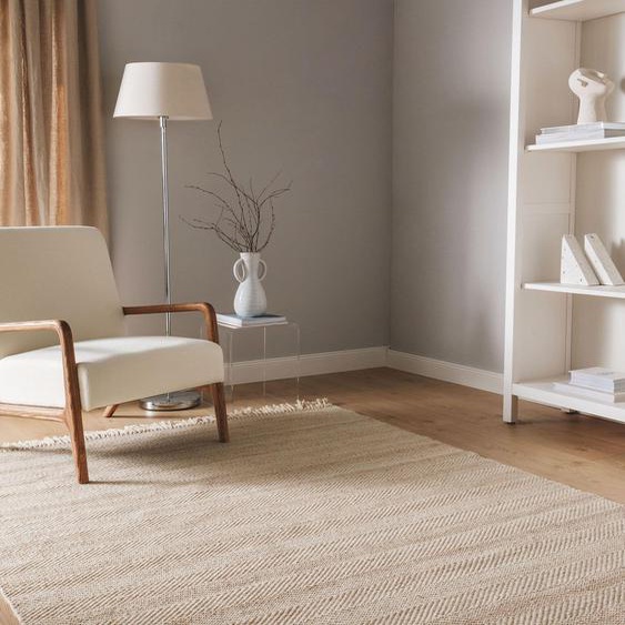Tapis de laine Lars Beige 120x170 cm - Tapis nature
