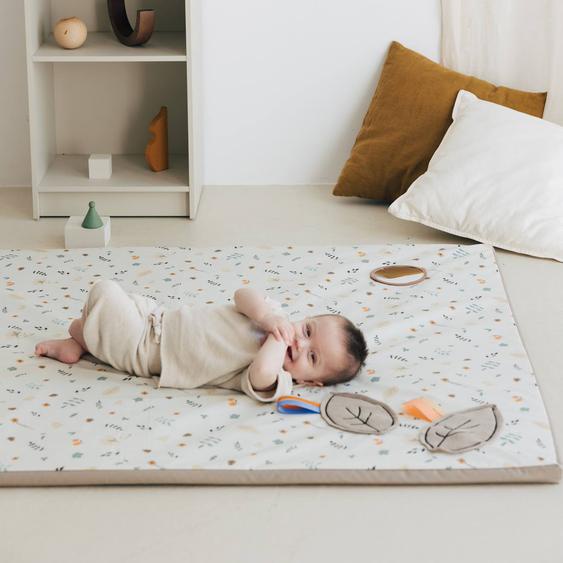 Tapis De Motricité Enrollagateo Motifs Petite Fleur