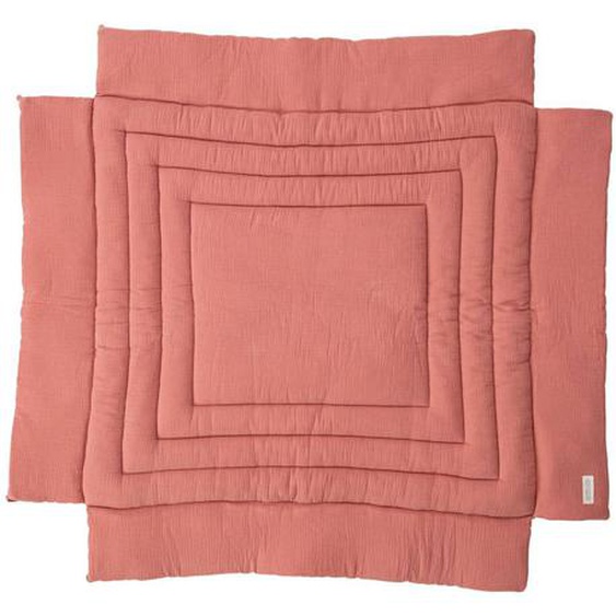 Tapis De Parc Carré Rose Poudré