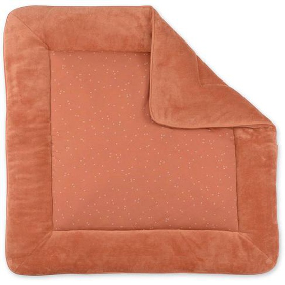 Tapis De Parc Et Jeu - Pady Jersey - Bambou Mini Print Caramel