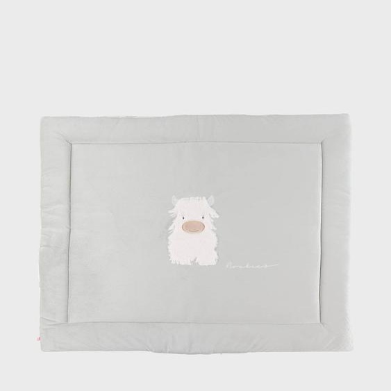 Tapis De Parc Réversible 75x95cm Gaze De Coton Bio - Fluffy Vert