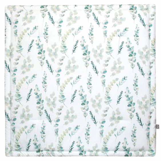 Tapis De Parc Tapis Déveil Réversible Eucalyptus Eucalyptus, Vert, Gris