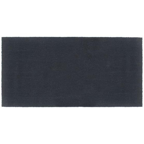 Tapis de porte gris foncé 100x200 cm fibre de coco touffeté