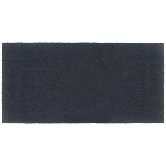 Tapis de porte gris foncé 100x200 cm fibre de coco touffeté