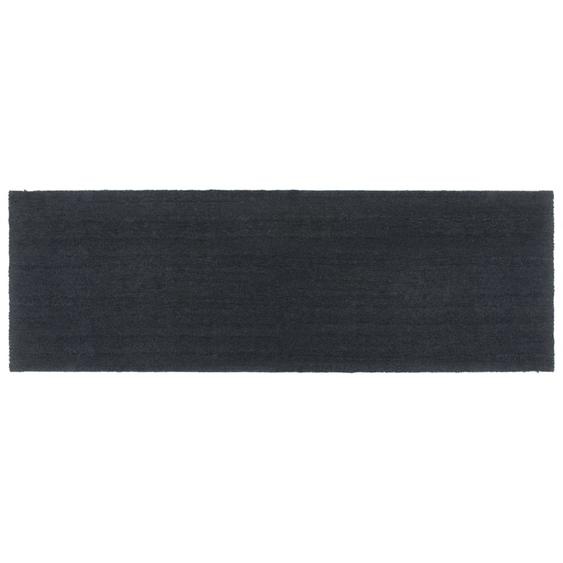 Tapis de porte gris foncé 100x300 cm fibre de coco touffeté