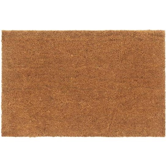 Tapis de porte naturel 65x100 cm fibre de coco touffeté