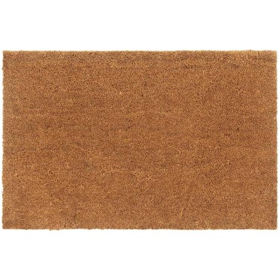 Tapis de porte naturel 65x100 cm fibre de coco touffeté