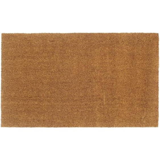 Tapis de porte naturel 90x150 cm fibre de coco touffeté