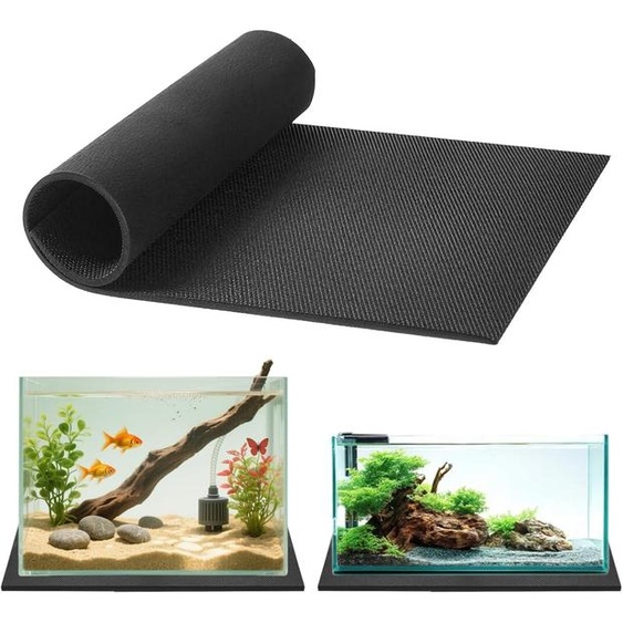 Tapis de protection en mousse EVA pour aquarium, dimensions 60 x 30 cm, épaisseur 6 mm, antidérapant