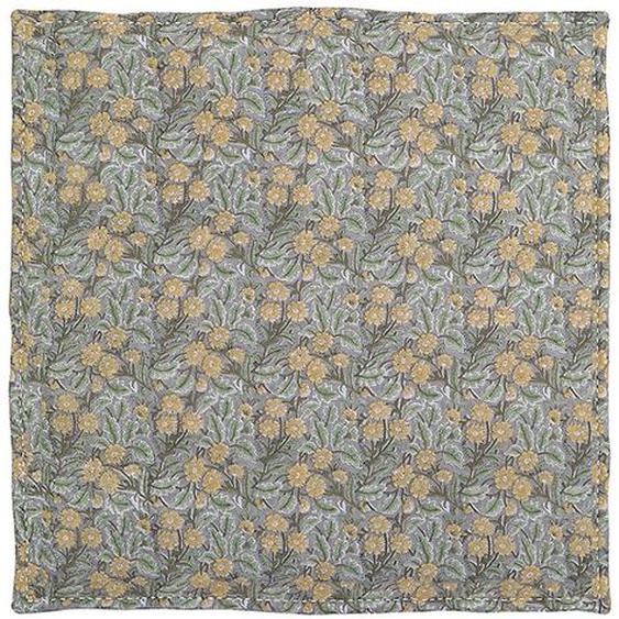 Tapis De Repos Bébé Coton Imprimé Fleurs Fidelia Multicolore