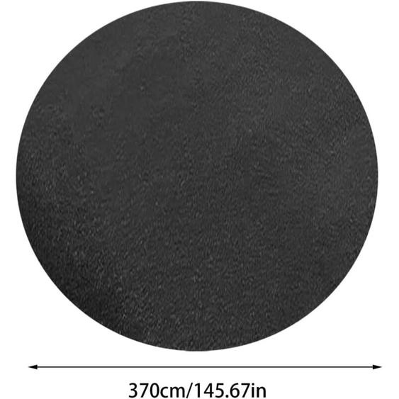 Ulisem - Tapis De Sol De Piscine, , Tapis Piscine Hors Sol, Tapis De Piscine Rond pour Rayures par Perforation, Diamètre 3,7 m