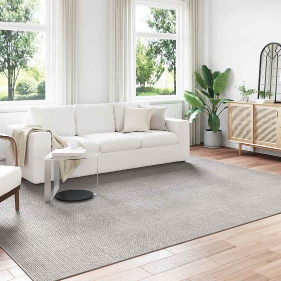 Tapis de surface LUGO Crème et gris 340 x 240 cm Polyester