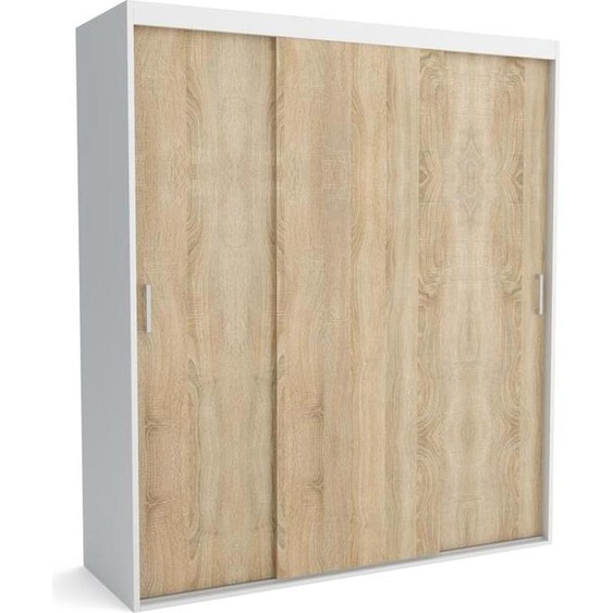 Tapis de vestiaire FURNLUX A Beige Et Blanc 160cm / Couleur principale : Beige / Dimensions : 160 x 60 x 205 cm