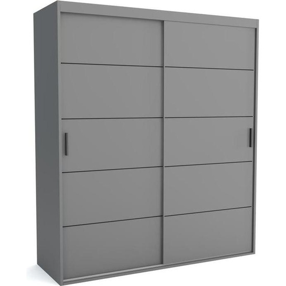 Tapis de vestiaire FURNLUX A Gris 170cm / Couleur principale : Gris / Dimensions : 170 x 60 x 205 cm