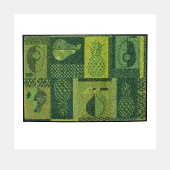 Tapis decor caoutchouc & nylon Fruits multicolore