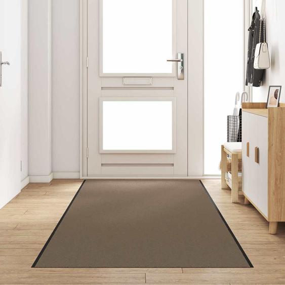 Tapis dentrée Autre Beige et Noir 120 x 350 cm