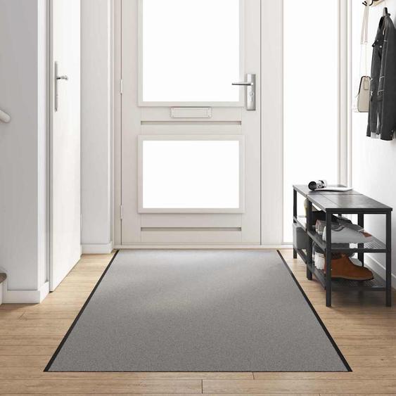 Tapis dentrée Autre Gris et Noir 120 x 350 cm