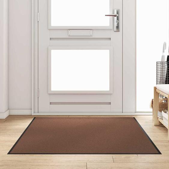 Tapis dentrée Autre Marron et Noir 120 x 180 cm