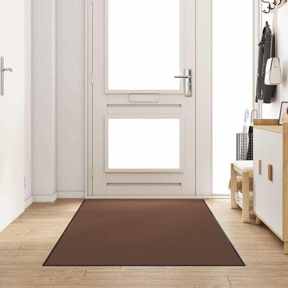 Tapis dentrée Autre Marron et Noir 120 x 250 cm