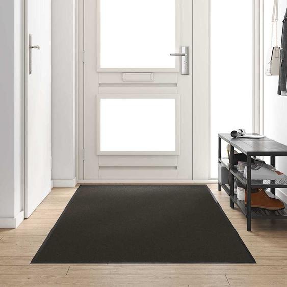 Tapis dentrée Autre Noir 120 x 300 cm Polypropylène et vinyle