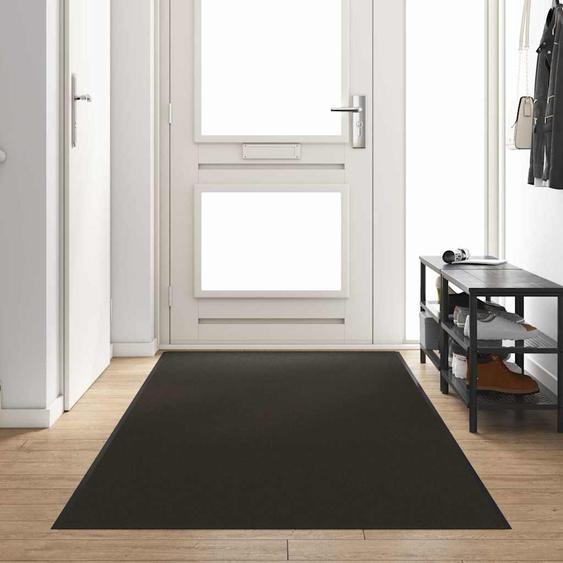 Tapis dentrée Autre Noir 120 x 350 cm Polyamide et PVC