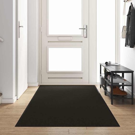 Tapis dentrée Autre Noir 120 x 350 cm Polypropylène et vinyle