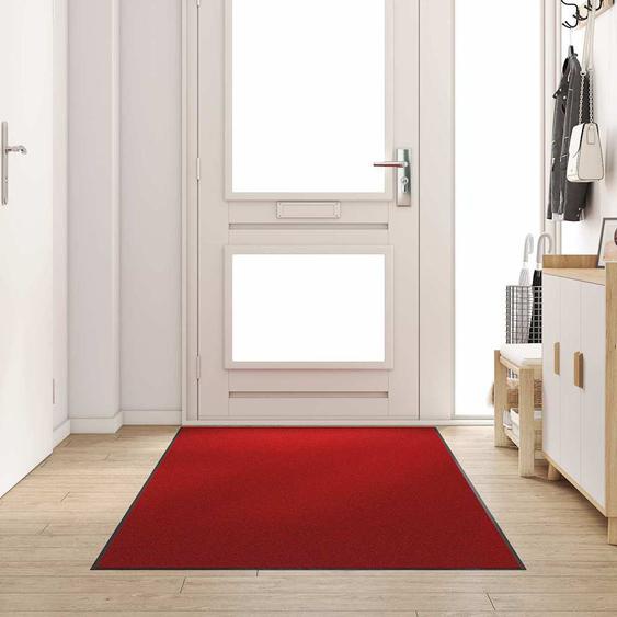 Tapis dentrée Autre Rouge et Noir 120 x 250 cm