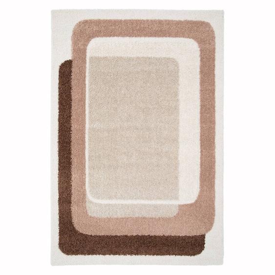 Tapis Design Doux Et Épais Mireo Brun Naturel