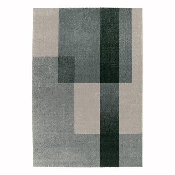 Tapis Design En Fibres Recyclées Harris Vert Naturel