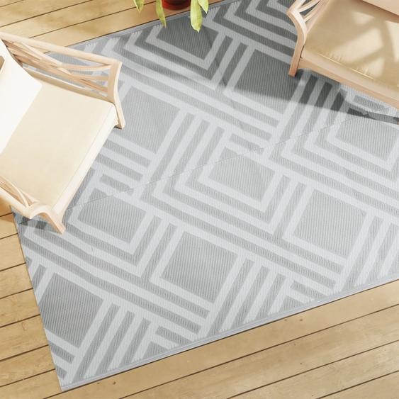 Tapis dextérieur ARAKIL Gris 160x230 cm PP